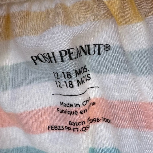 Posh Peanut McGuire Pineapple Tank Top Bummie Set - Picture 5 of 7